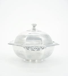 19th Century English Silver Plate Two Handled Covered Eculle Dish - 3170973