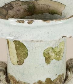 19th Century English Terracotta Urn on Pedestal - 4243907