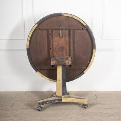 19th Century English Tilt Top Table with Paint Finish - 3644119