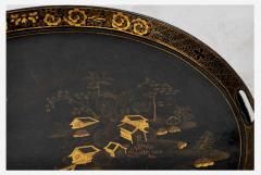 19th Century English Tole Tray on Stand - 3231233