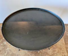 19th Century English Tole Tray on Stand - 3231236