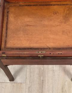 19th Century English Victorian Mahogany Brass Mounted Box on Later Custom Stand - 4731125