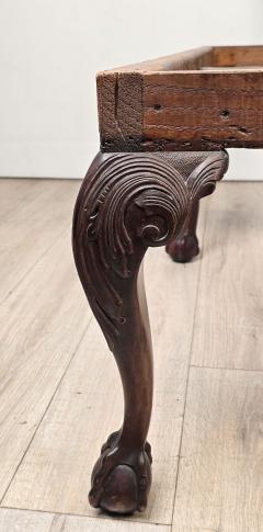 19th Century English or Irish Mahogany Chippendale Settee - 4649761