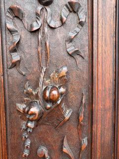 19th Century European Walnut High Relief Carved Renaissance Revival Sideboard - 4523816