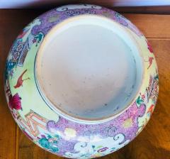 19th Century Famille Rose Chinese Export Punch Koi Decorated - 2976975