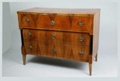 19th Century Fine Biedermeier Walnut Chest of Drawers Vienna c 1825 - 3862987