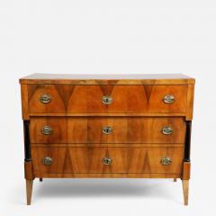 19th Century Fine Biedermeier Walnut Chest of Drawers Vienna c 1825 - 3864389