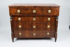 19th Century Fine Biedermeier Walnut Chest of Drawers Vienna c 1825  - 4000947