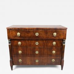 19th Century Fine Biedermeier Walnut Chest of Drawers Vienna c 1825  - 4003134