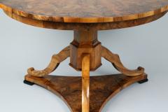 19th Century Fine Biedermeier Walnut Table Vienna c 1825  - 3860879