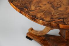 19th Century Fine Biedermeier Walnut Table Vienna c 1825  - 3860880