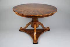 19th Century Fine Biedermeier Walnut Table Vienna c 1825  - 3860881