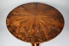 19th Century Fine Biedermeier Walnut Table Vienna c 1825  - 3860883