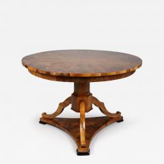 19th Century Fine Biedermeier Walnut Table Vienna c 1825  - 3863229