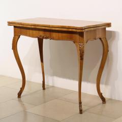 19th Century Fine Pair of Biedermeier Cherry Console Tables Vienna c 1835  - 3975529