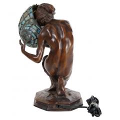 19th Century Fine Quality Bronze Figural Lamp - 2826501