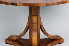 19th Century Fine Walnut Biedermeier Table Vienna c 1825  - 3975534