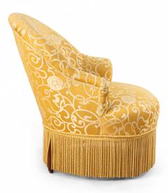 19th Century Floral Upholstered Boudoir Chair - 1402697