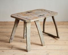 19th Century Folk Art Chair Table - 4477382
