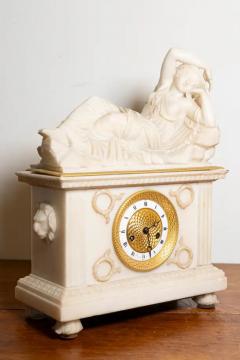 19th Century French Alabaster Clock - 3965200