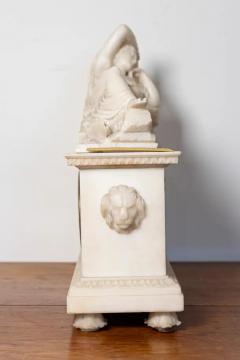 19th Century French Alabaster Clock - 3965201