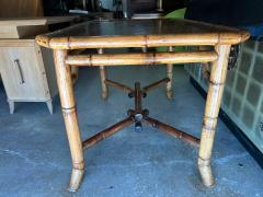19th Century French Bamboo Table Or Desk - 4193581