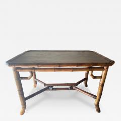 19th Century French Bamboo Table Or Desk - 4194665