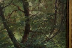 19th Century French Barbizon School Painting of a Forest Path - 734068
