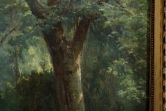 19th Century French Barbizon School Painting of a Forest Path - 734071