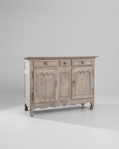 19th Century French Bleached Oak Buffet - 3267309