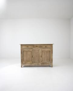 19th Century French Bleached Oak Buffet - 3471731