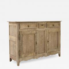 19th Century French Bleached Oak Buffet - 3511280