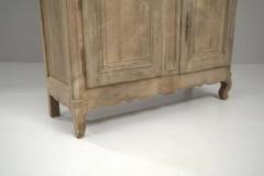 19th Century French Bleached Oak Vitrine - 3749616