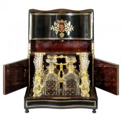 19th Century French Boulle Napoleon III Liqueur Cave Box - 3054436