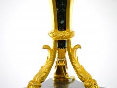 19th Century French Bronze Mounted Black Marble Pair Table Lamp - 3123199