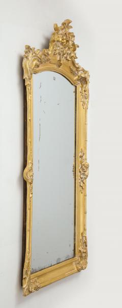 19th Century French Carved Gilded Mirror - 1861079