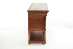 19th Century French Carved Oak Server Sideboard - 2108444