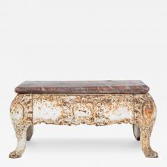 19th Century French Cast Iron Coffee Table - 3571765