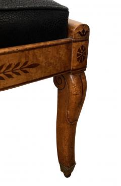 19th Century French Charles X Burl birch Spoon Back Chair - 3234624