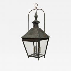 19th Century French Copper and Glass Paneled Lantern - 3611188