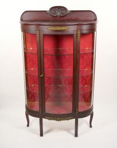 19th Century French Demilune Vitrine Display Cabinet - 3337306