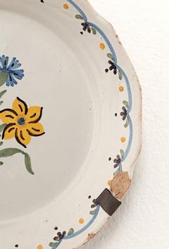 19th Century French Fa ence Plate - 4554690