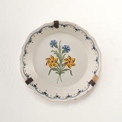 19th Century French Fa ence Plate - 4554740
