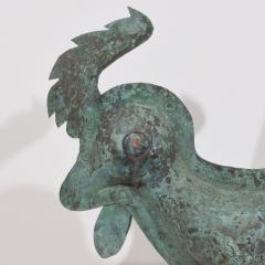 19th Century French Folk Art Copper Rooster Weathervane - 4109120