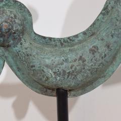 19th Century French Folk Art Copper Rooster Weathervane - 4109121