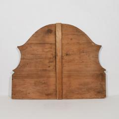 19th Century French Folk Art Painted Wooden Panel With Baby Christ Figure - 4478429