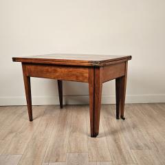 19th Century French Fruitwood Folding Dining Table - 3230616