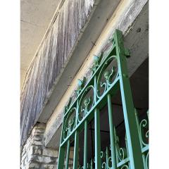 19th Century French Garden Gate with New Powdercoat - 4759085