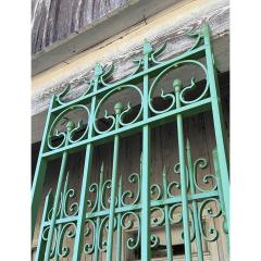 19th Century French Garden Gate with New Powdercoat - 4759093