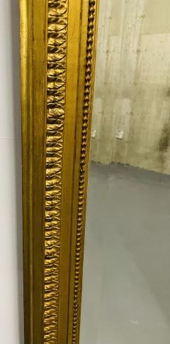 19th Century French Giltwood Wall Console Pier Mirror Full Length Floor - 2892297